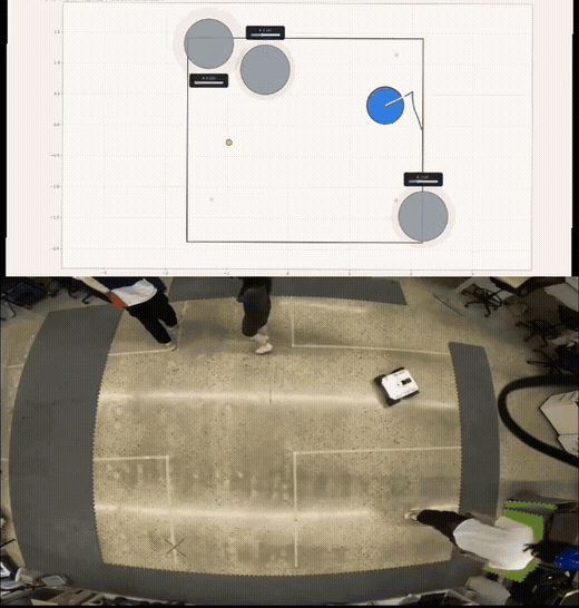 Real-world robot risk-adaptive navigation using differentiable CVaR barrier functions